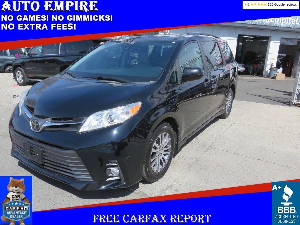 2018 Toyota Sienna XLE — Minivan — 56,533 mi — Brooklyn, NY