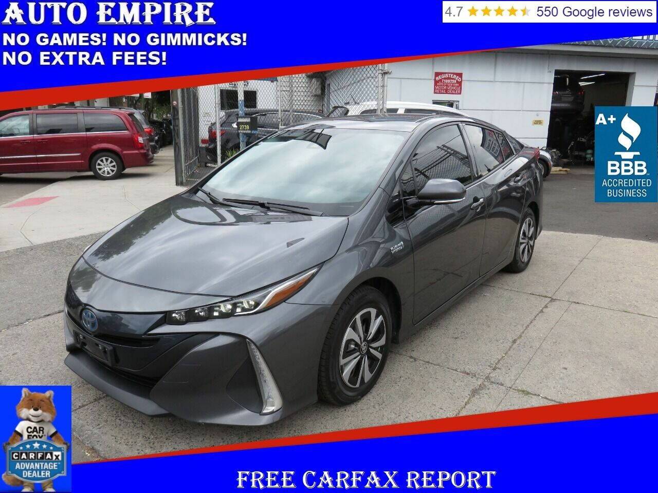 2017 Toyota Prius Prime Premium — Hatchback — 151,656 mi — Brooklyn, NY
