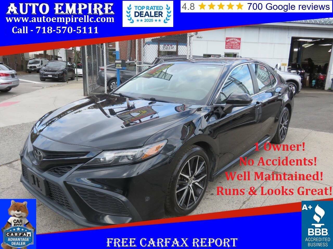 2021 Toyota Camry SE — Sedan — 163,300 mi — Brooklyn, NY