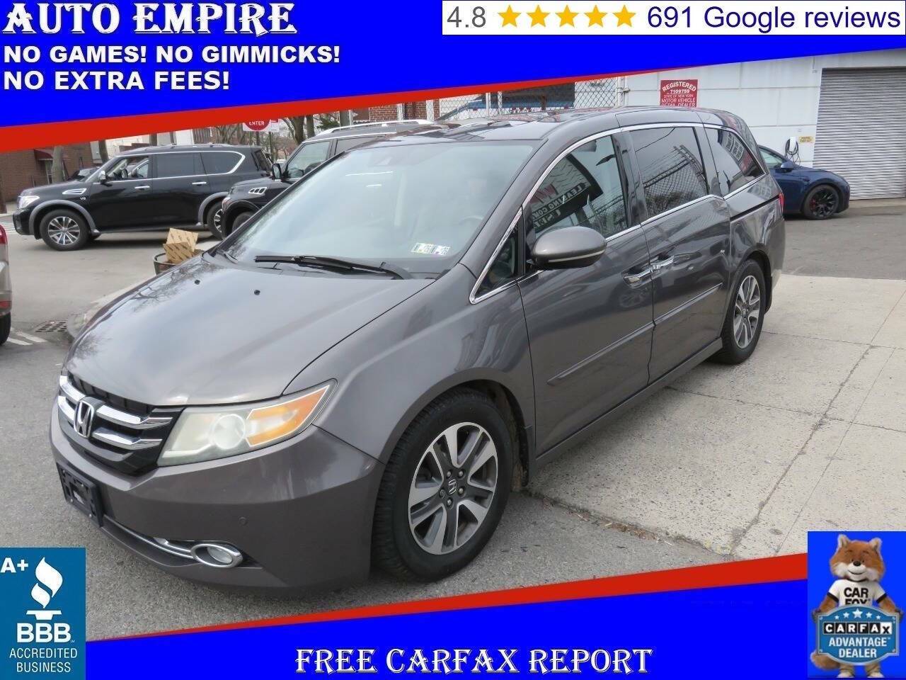 2015 Honda Odyssey Touring — Minivan — 129,771 mi — Brooklyn, NY