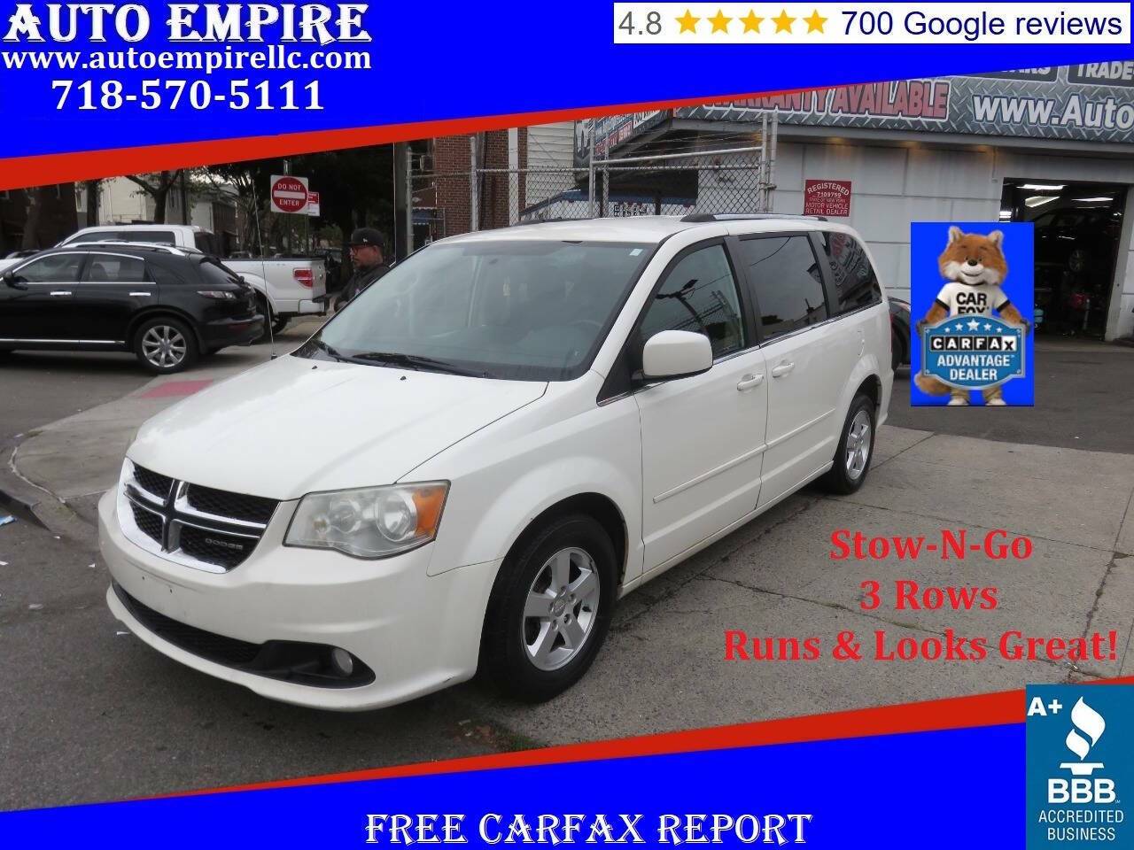 2011 Dodge Grand Caravan Crew — Minivan — 163,444 mi — Brooklyn, NY