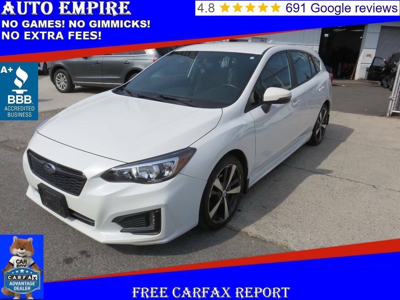2018 Subaru Impreza 2.0i Sport — Hatchback — 125,405 mi — Brooklyn, NY