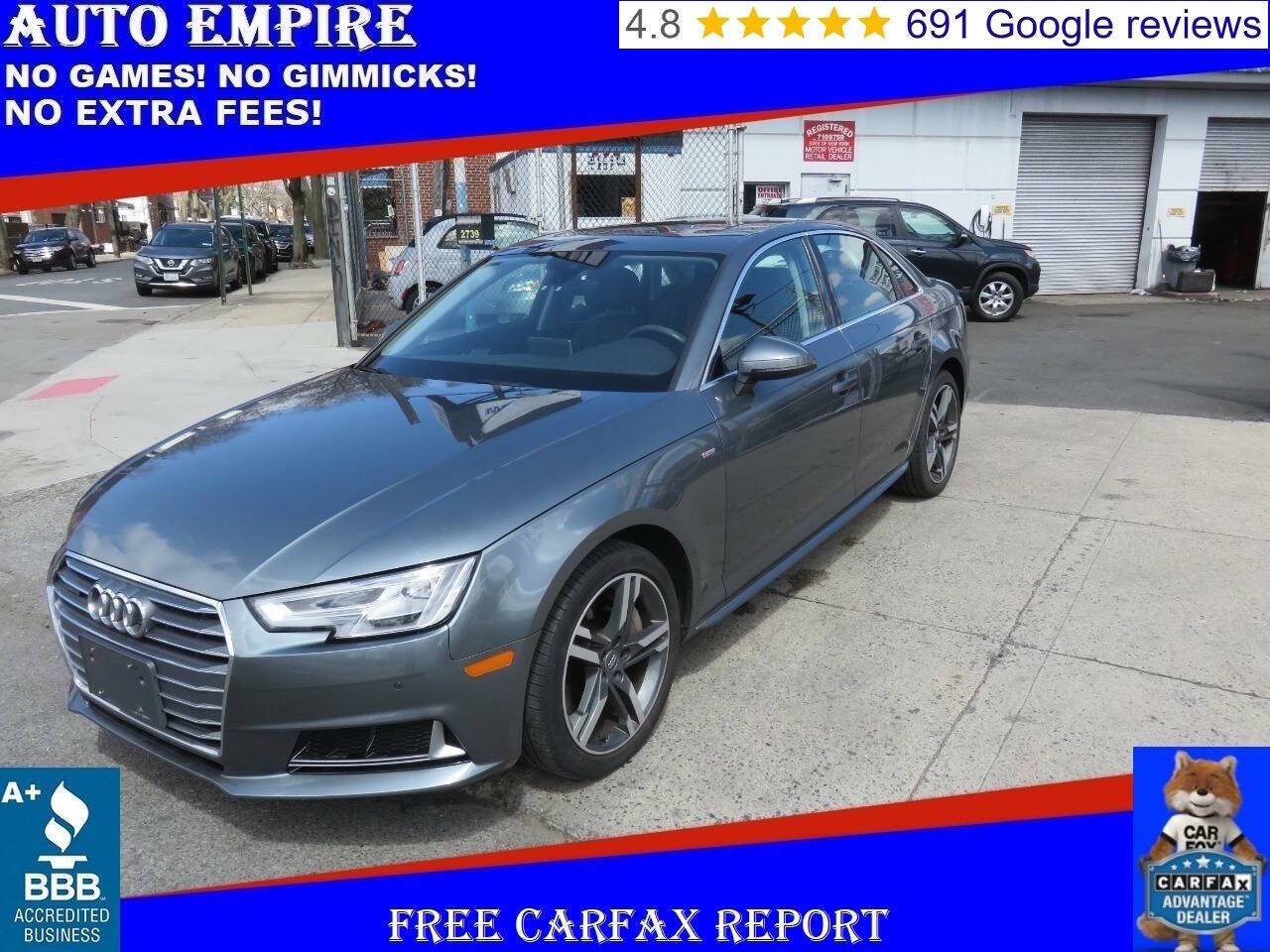 2017 Audi A4 Premium Plus — Sedan — 76,543 mi — Brooklyn, NY