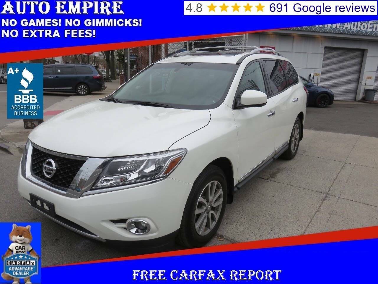 2016 Nissan Pathfinder SL — SUV — 91,438 mi — Brooklyn, NY
