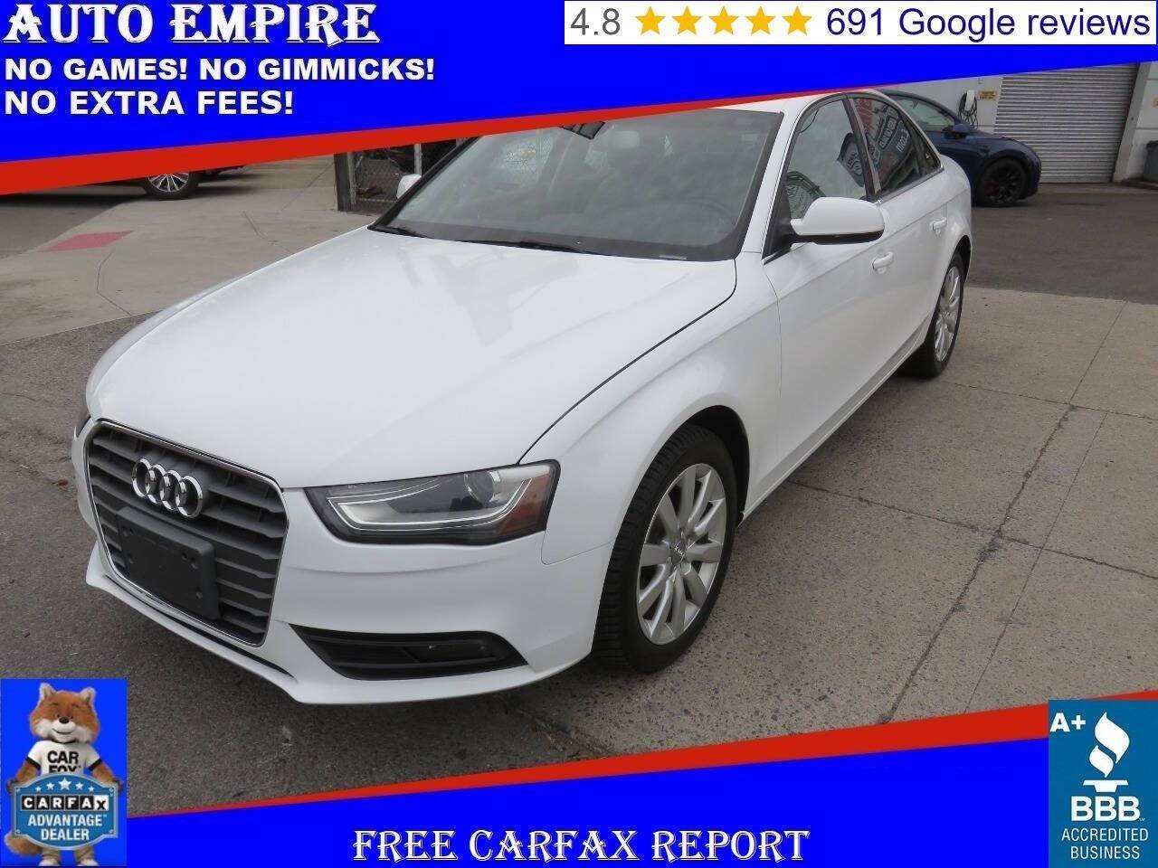 2013 Audi A4 Premium — Sedan — 45,261 mi — Brooklyn, NY