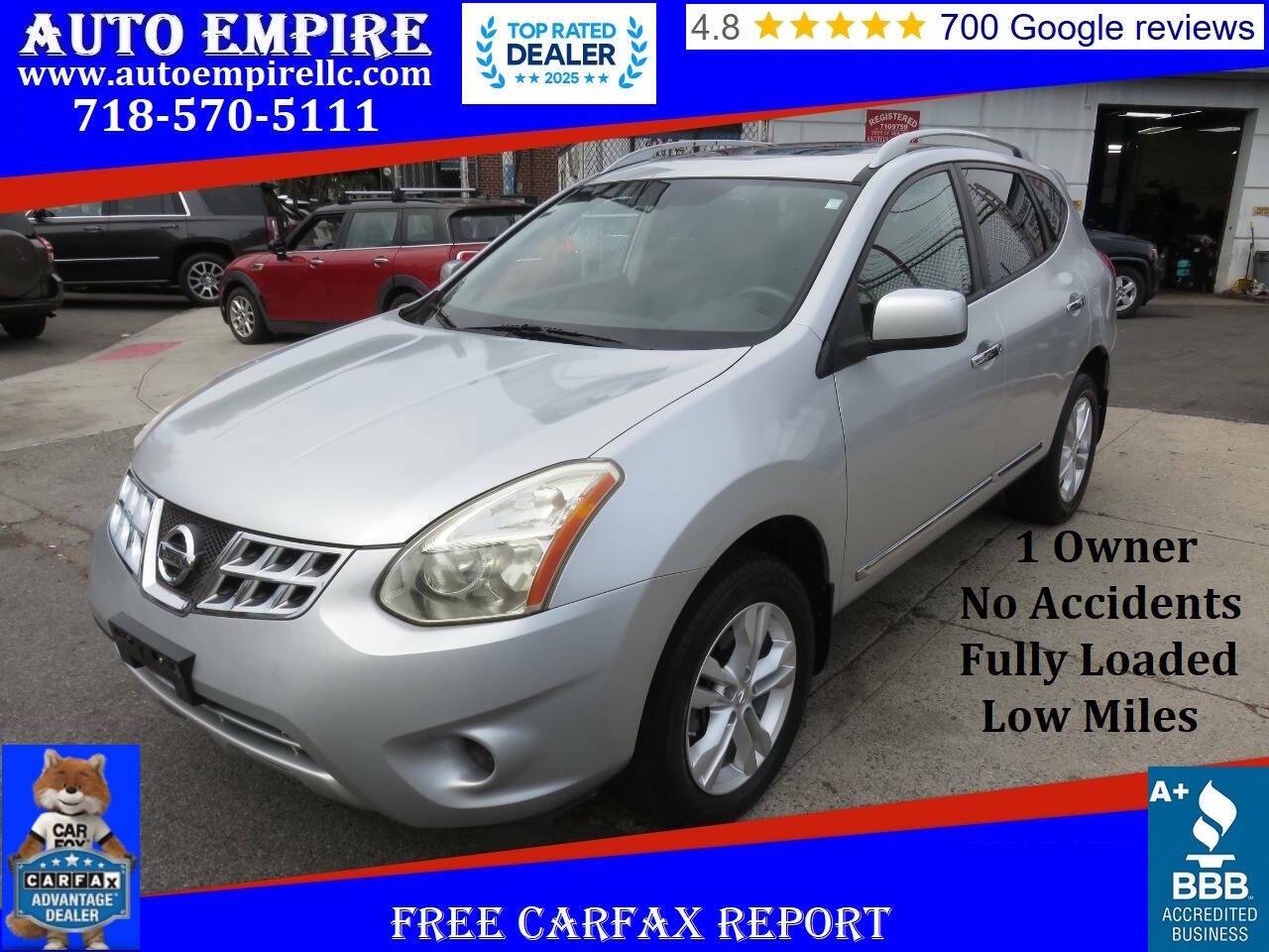 2012 Nissan Rogue SV — SUV — 72,205 mi — Brooklyn, NY
