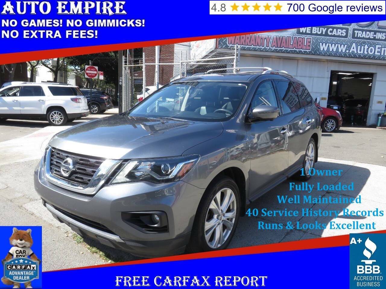 2018 Nissan Pathfinder SL — SUV — 136,146 mi — Brooklyn, NY