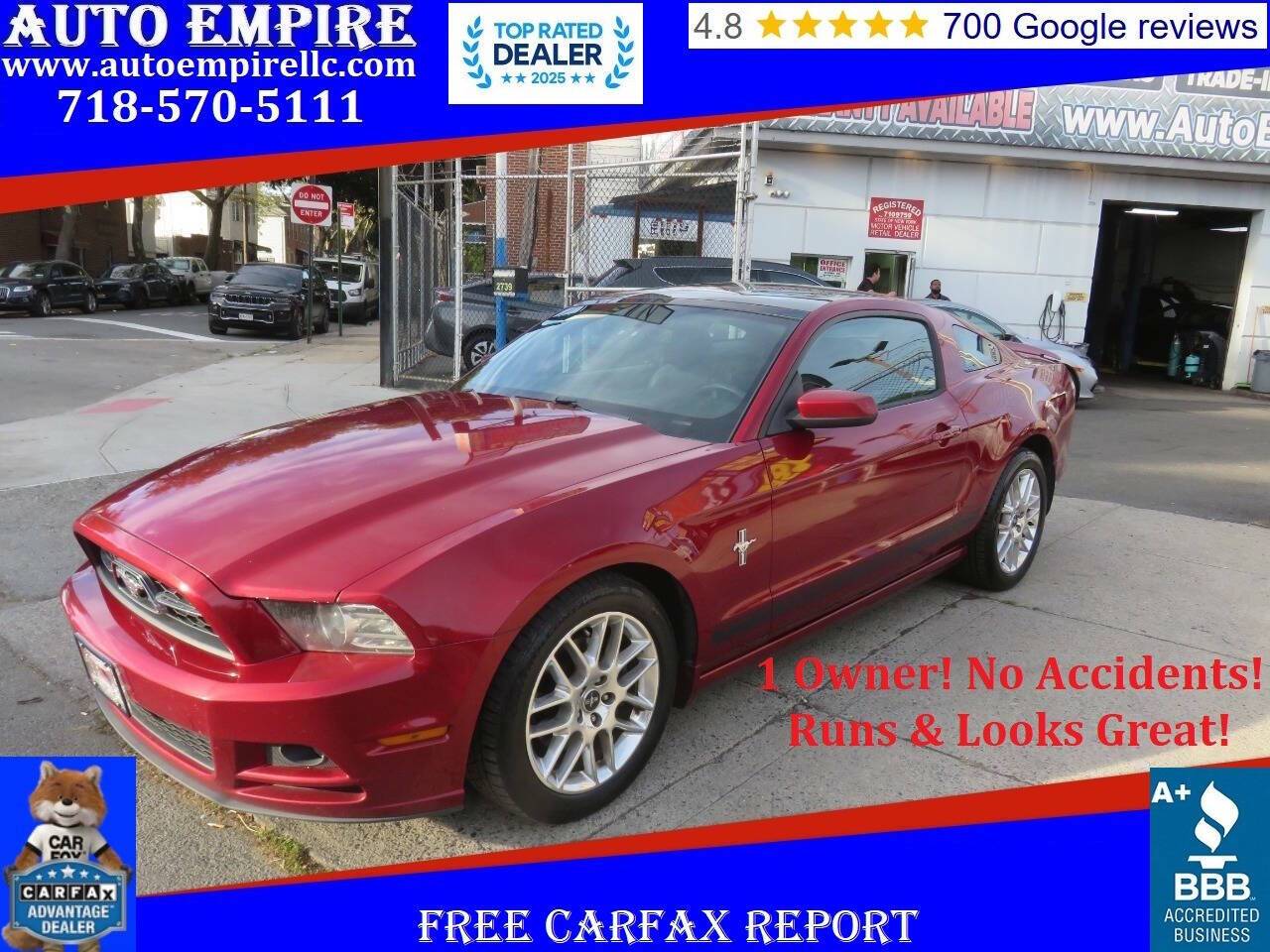 2014 Ford Mustang V6 Premium — Coupe — 147,179 mi — Brooklyn, NY