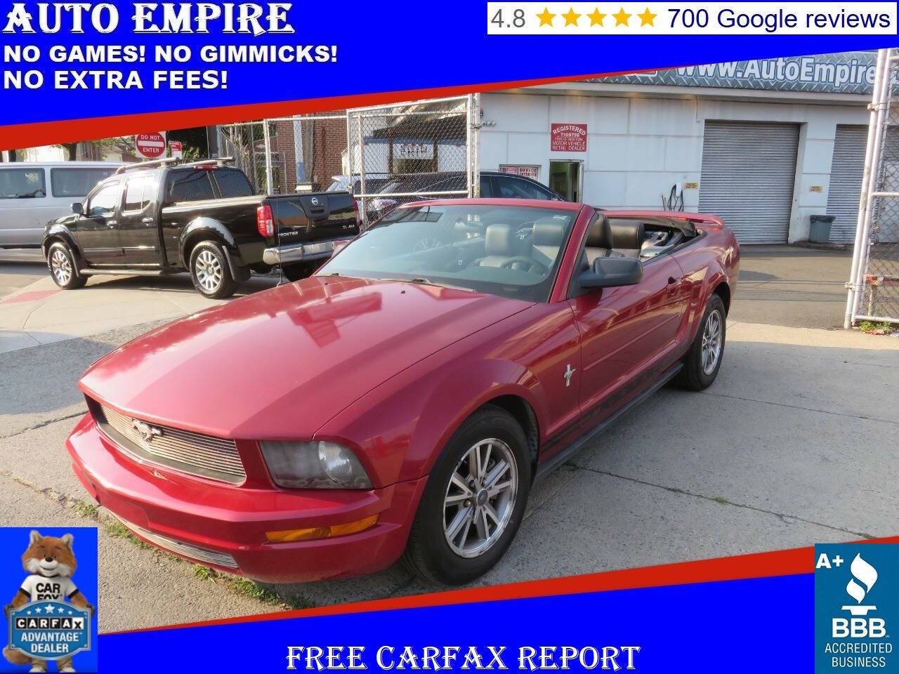2005 Ford Mustang Deluxe — Convertible — 88,757 mi — Brooklyn, NY