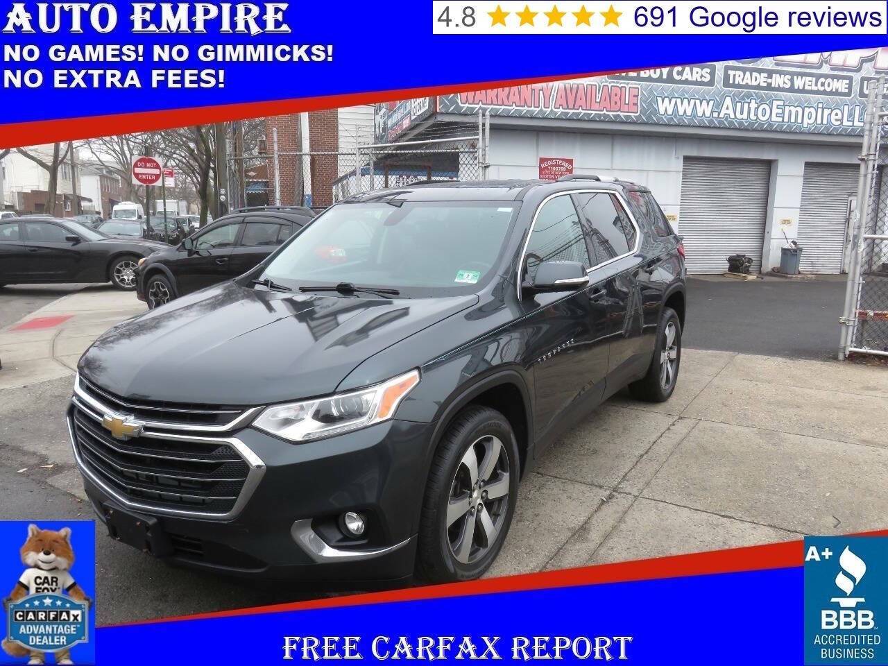 2018 Chevrolet Traverse LT Leather — SUV — 134,266 mi — Brooklyn, NY
