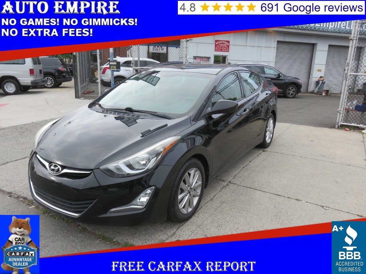 2014 Hyundai Elantra SE — Sedan — 58,597 mi — Brooklyn, NY