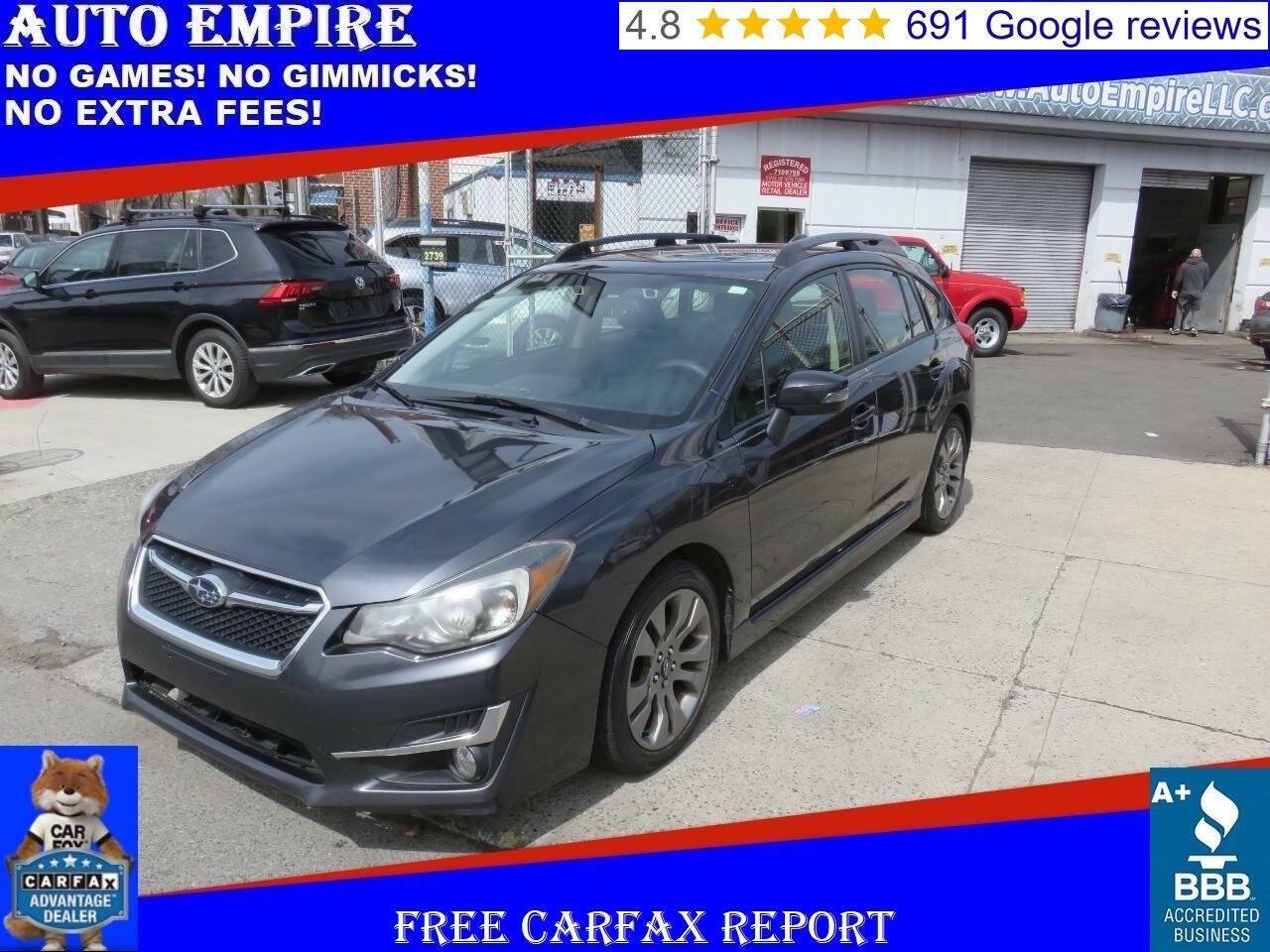 2016 Subaru Impreza 2.0i Sport Limited — Wagon — 135,782 mi — Brooklyn, NY