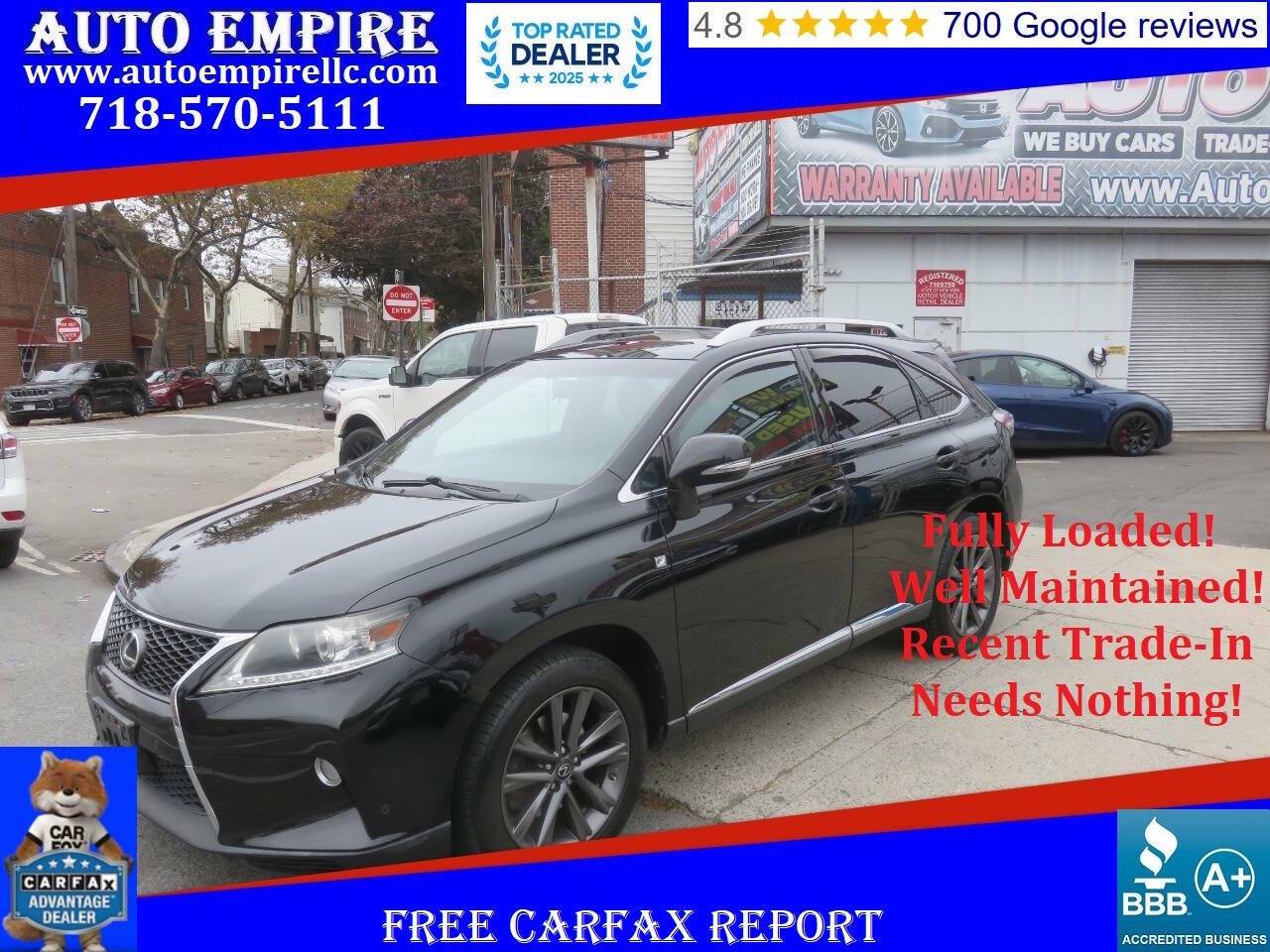 2014 Lexus RX RX 350 F Sport — SUV — 144,164 mi — Brooklyn, NY