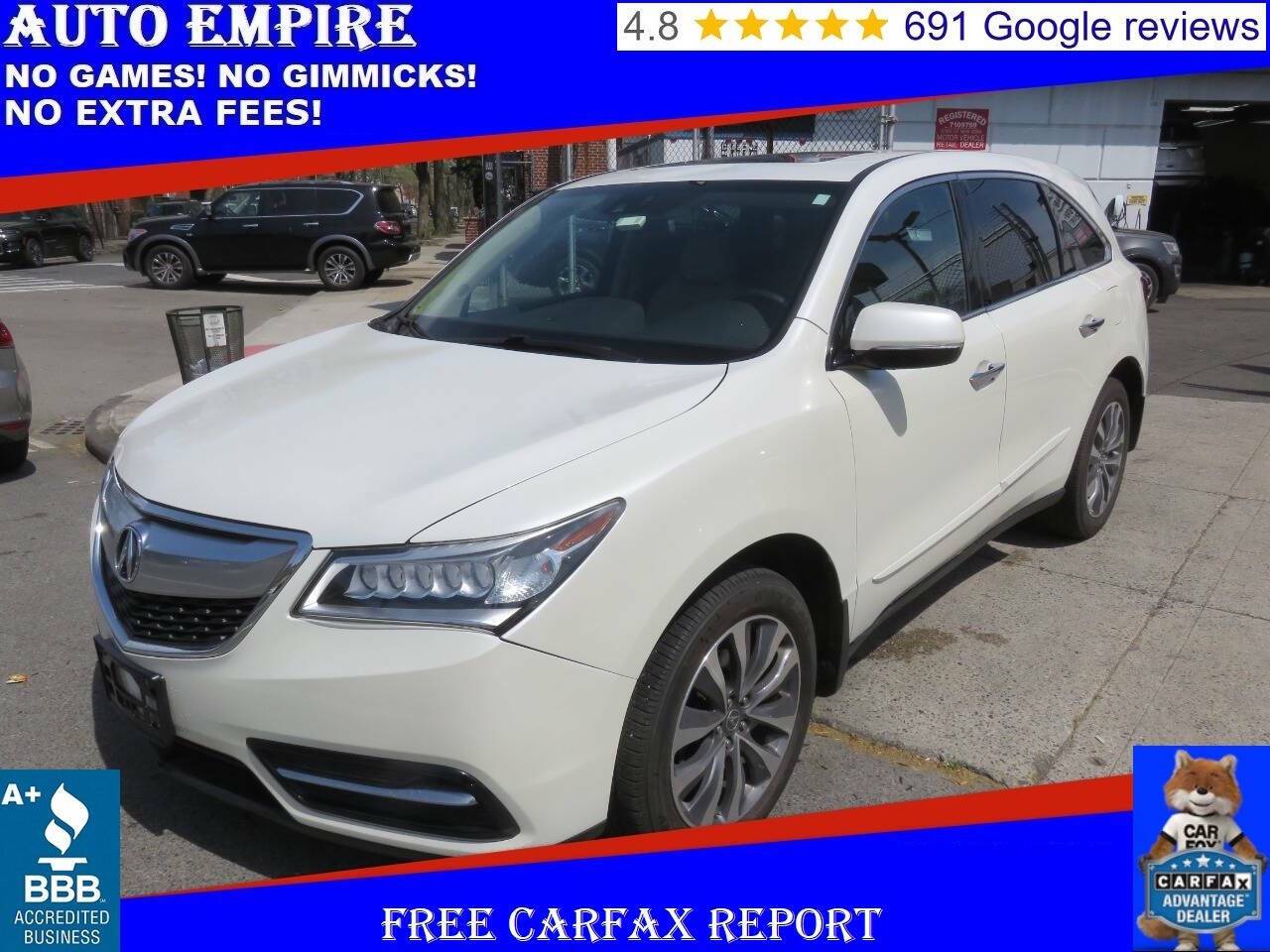 2014 Acura MDX Technology Package — SUV — 92,983 mi — Brooklyn, NY