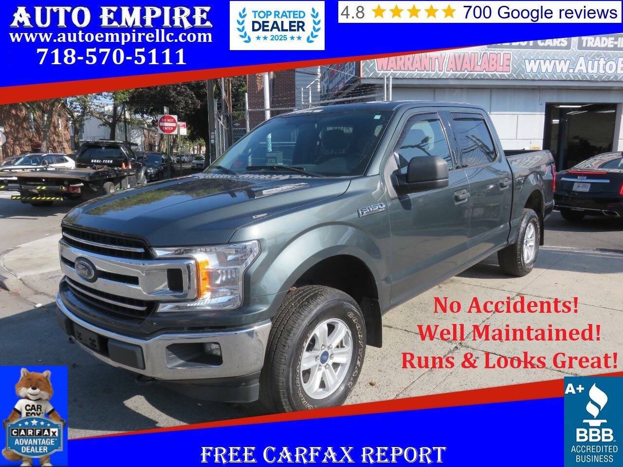 2018 Ford F-150 XLT — Pickup Truck — 134,819 mi — Brooklyn, NY