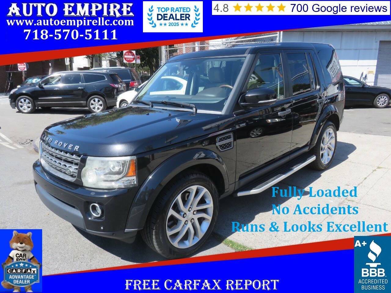 2016 Land Rover LR4 HSE — SUV — 114,820 mi — Brooklyn, NY