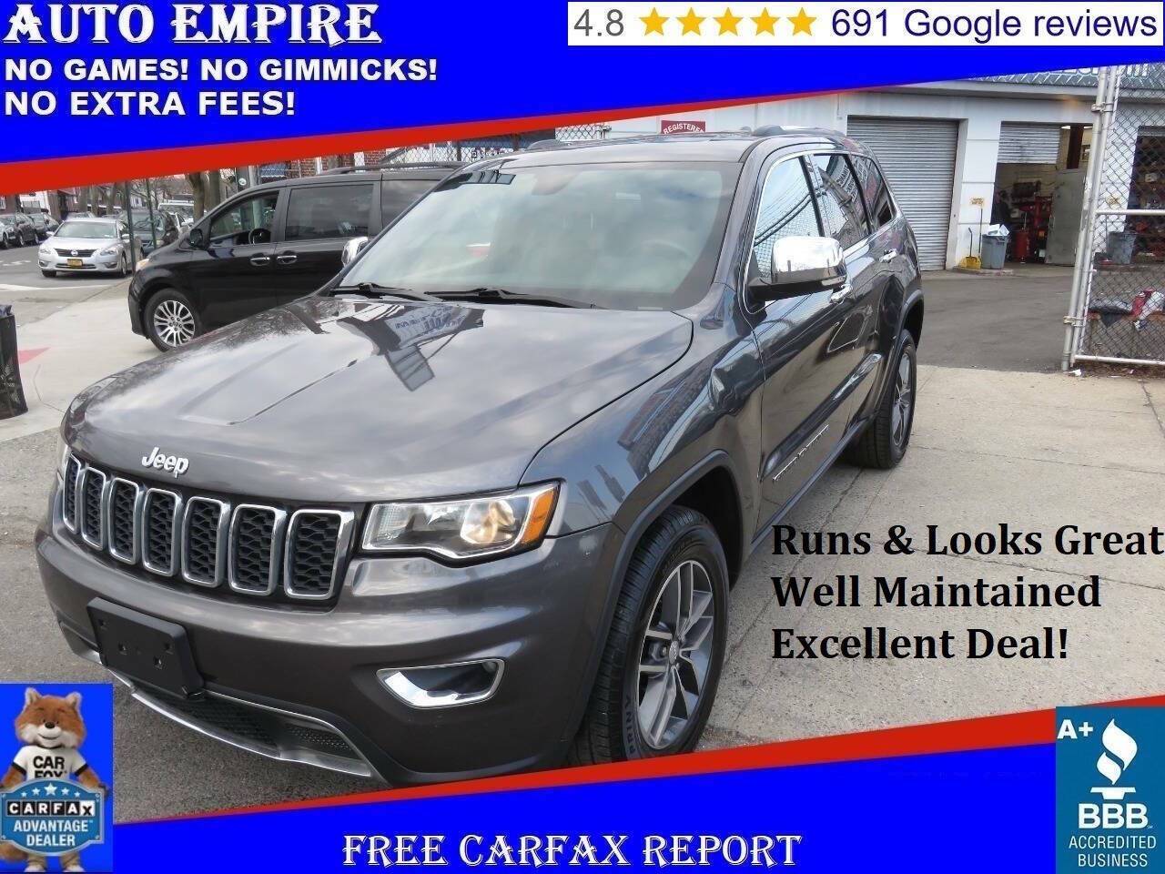 2017 Jeep Grand Cherokee Limited — SUV — 121,726 mi — Brooklyn, NY