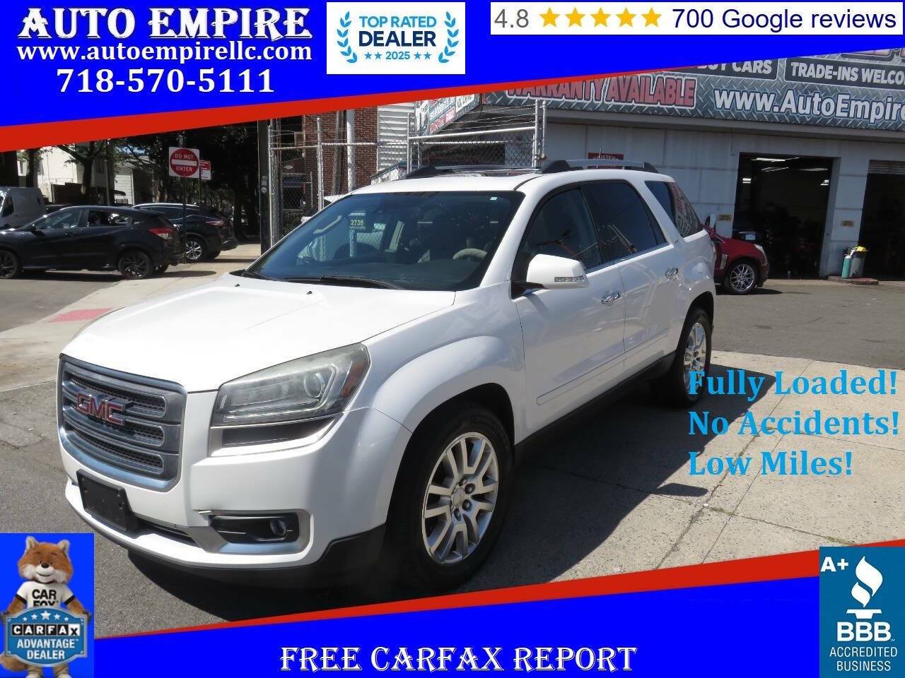 2016 GMC Acadia SLT — SUV — 76,506 mi — Brooklyn, NY