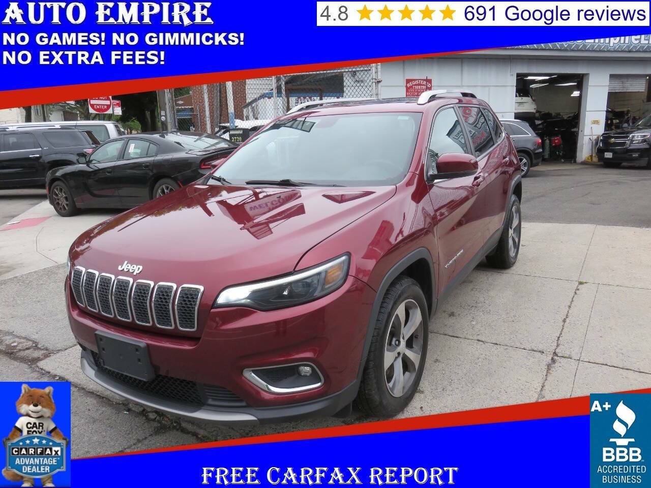 2019 Jeep Cherokee Limited — SUV — 126,911 mi — Brooklyn, NY
