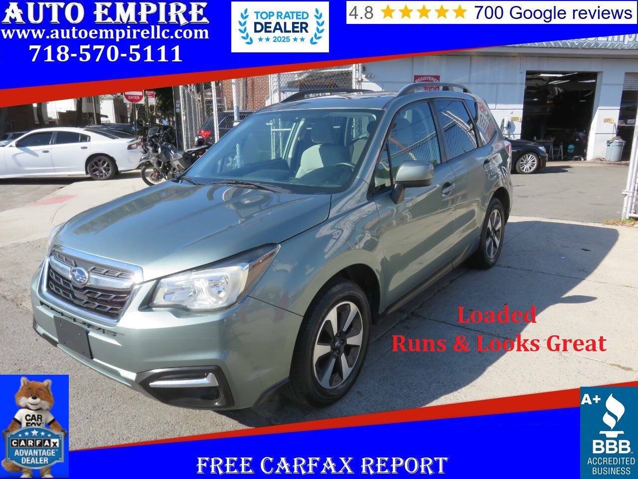 2017 Subaru Forester 2.5i Premium — SUV — 114,828 mi — Brooklyn, NY