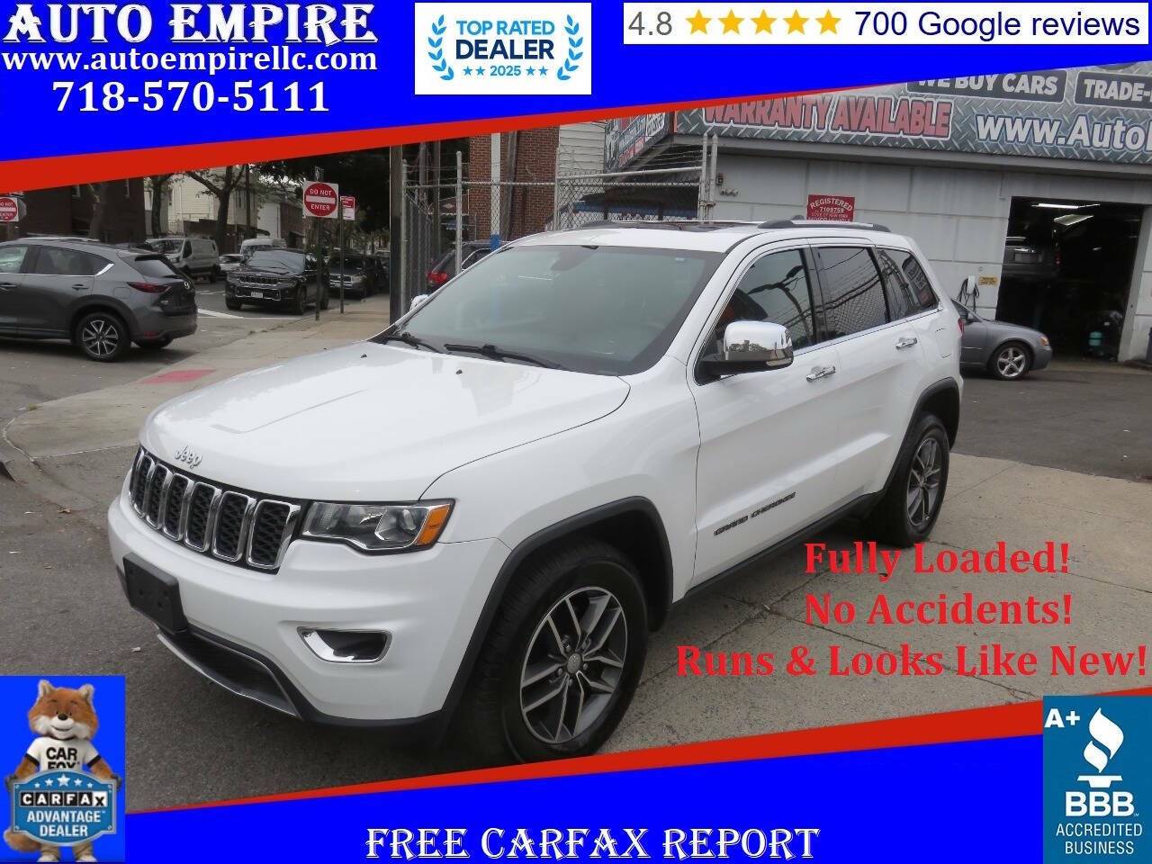 2017 Jeep Grand Cherokee Limited — SUV — 93,336 mi — Brooklyn, NY