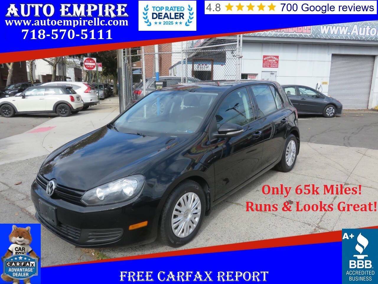 2014 Volkswagen Golf 2.5 — Hatchback — 65,345 mi — Brooklyn, NY