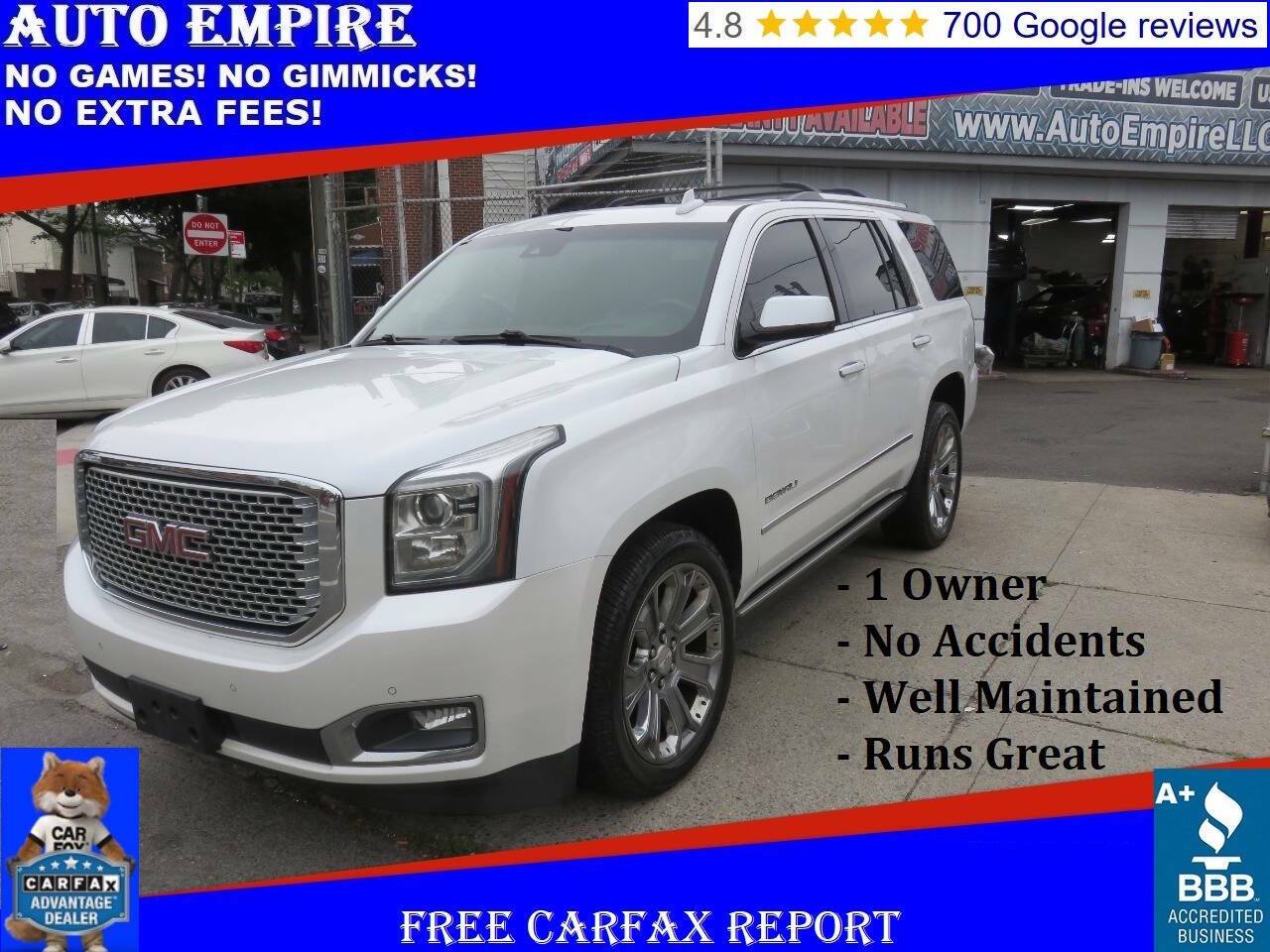 2016 GMC Yukon Denali — SUV — 199,262 mi — Brooklyn, NY