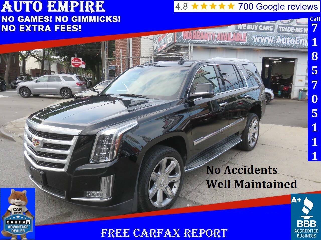 2015 Cadillac Escalade Luxury — SUV — 133,290 mi — Brooklyn, NY