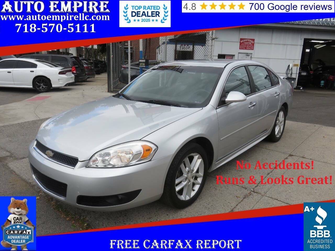 2013 Chevrolet Impala LTZ — Sedan — 93,281 mi — Brooklyn, NY