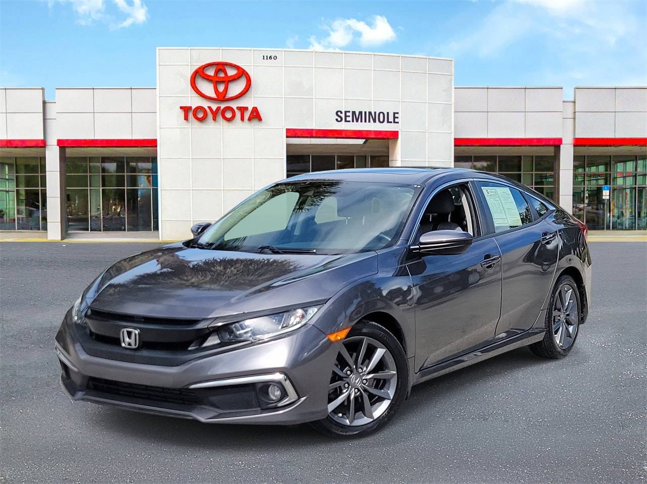 2019 Honda Civic EX — Sedan — 101,366 mi — Sanford, FL
