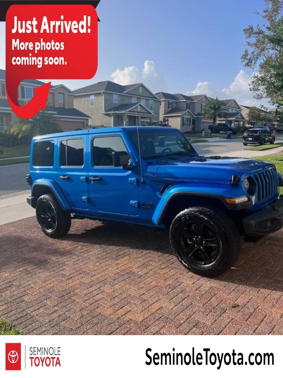 2022 Jeep Wrangler Sahara Altitude — SUV — 51,896 mi — Sanford, FL