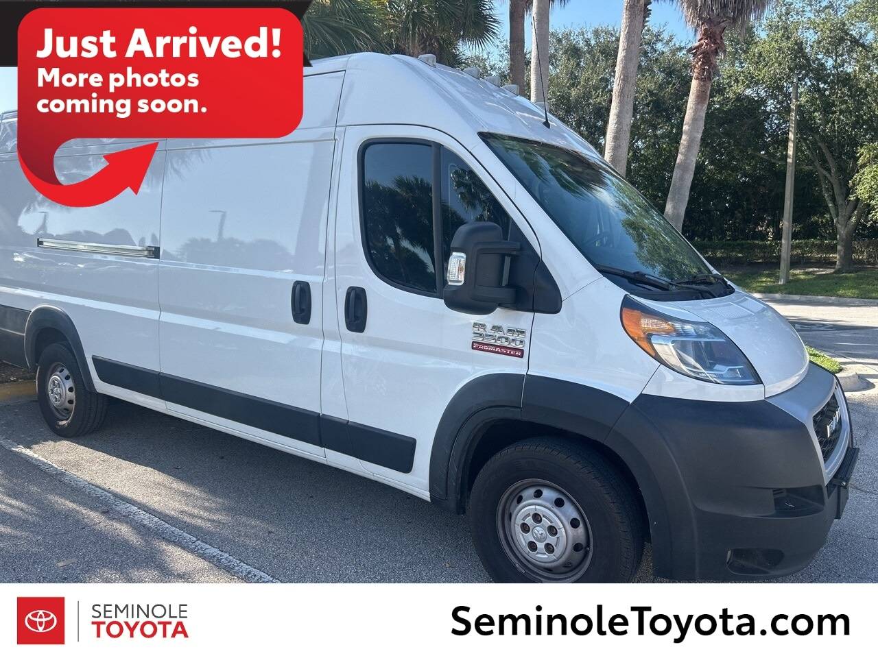 2021 Ram ProMaster Cargo Van 3500 — Cargo Van — 232,643 mi — Sanford, FL
