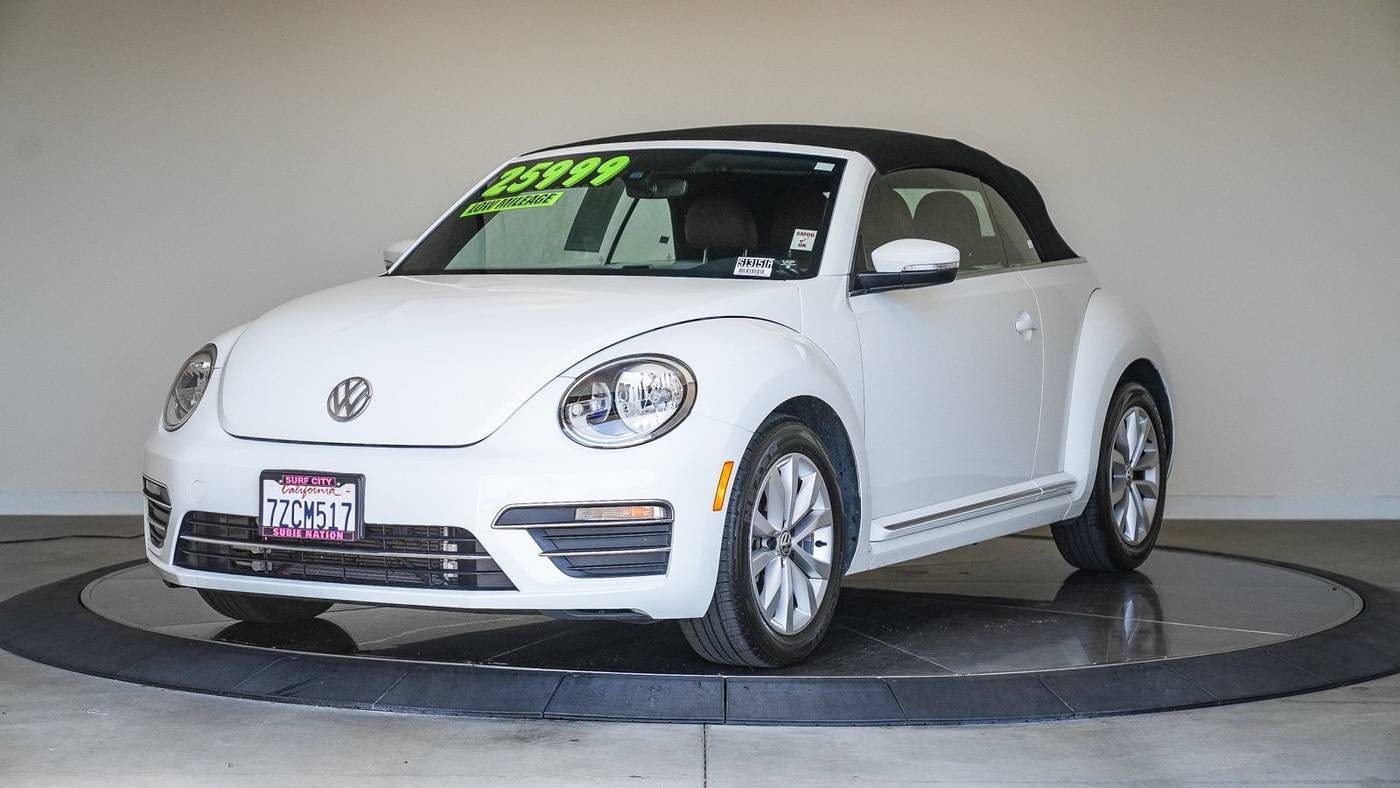2017 Volkswagen Beetle 1.8T Classic — Convertible — 22,939 mi — Huntington Beach, CA
