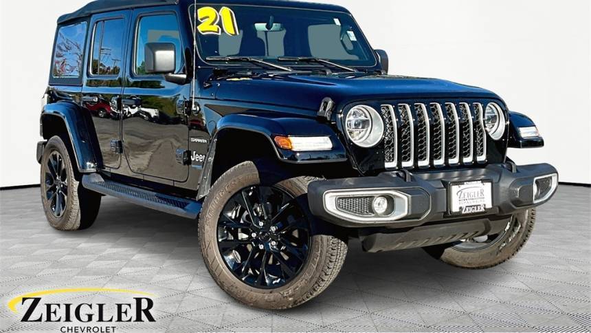 2021 Jeep Wrangler Sahara 4xe — SUV — 20,896 mi — Schaumburg, IL