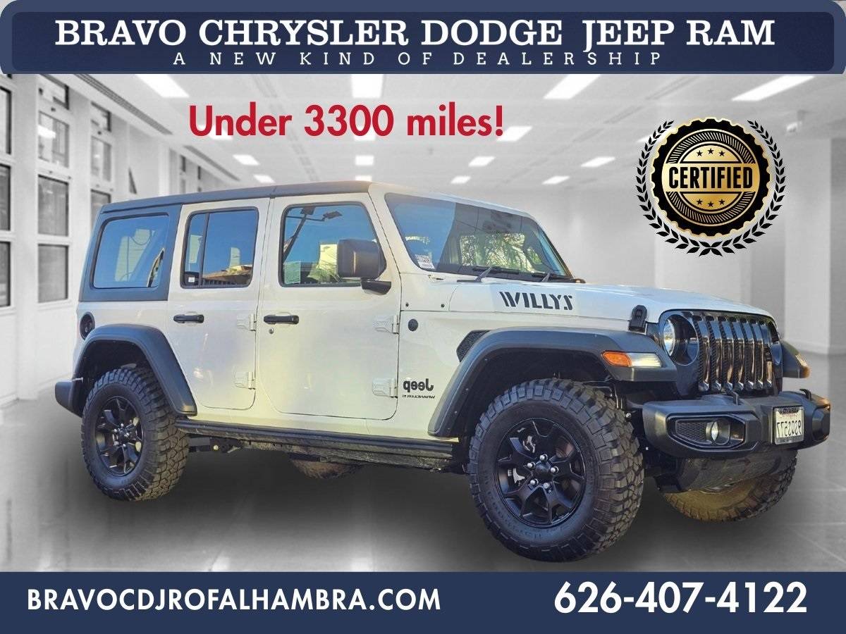 2023 Jeep Wrangler Willys Sport — SUV — 3,233 mi — Alhambra, CA