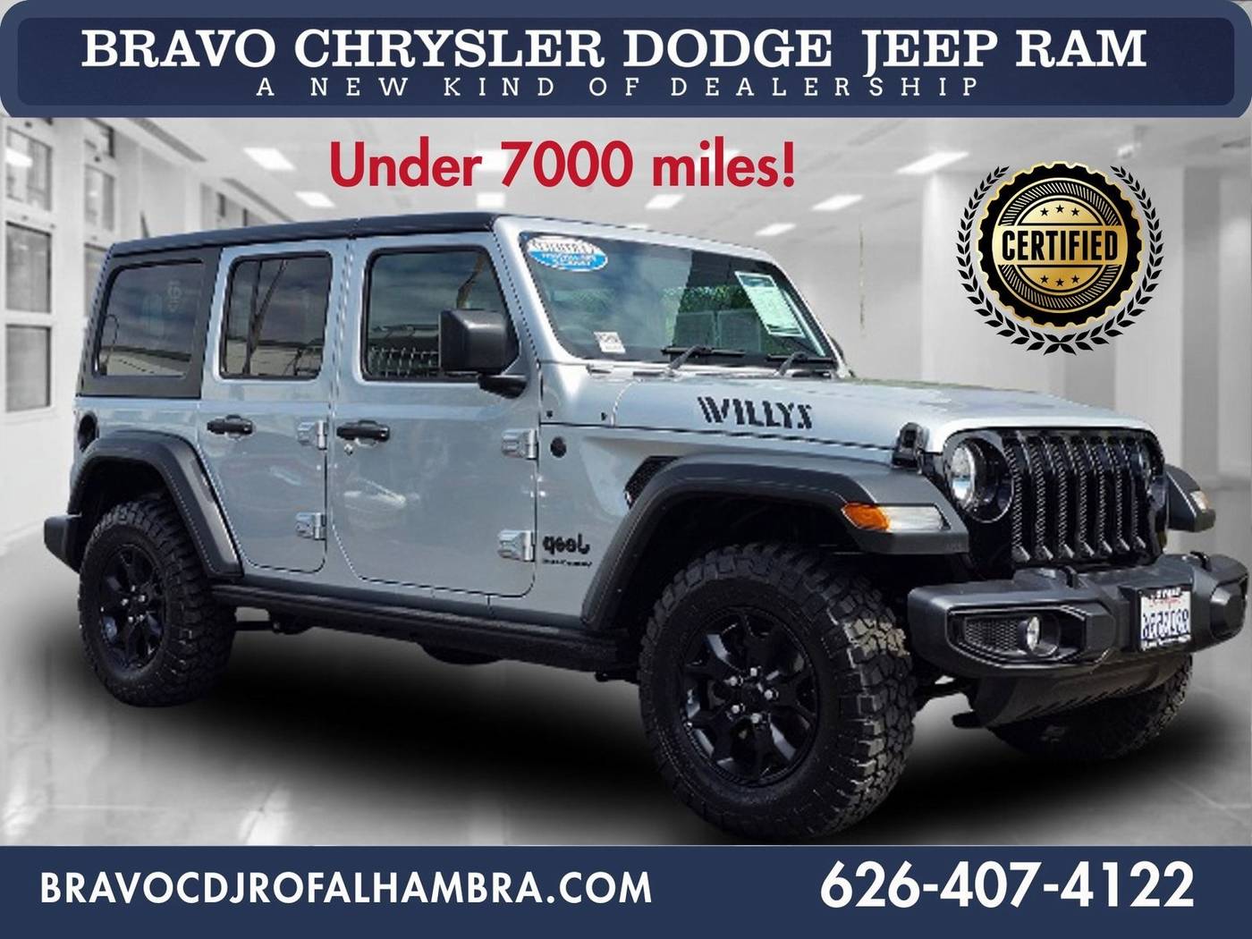 2023 Jeep Wrangler Willys Sport — SUV — 6,789 mi — Alhambra, CA