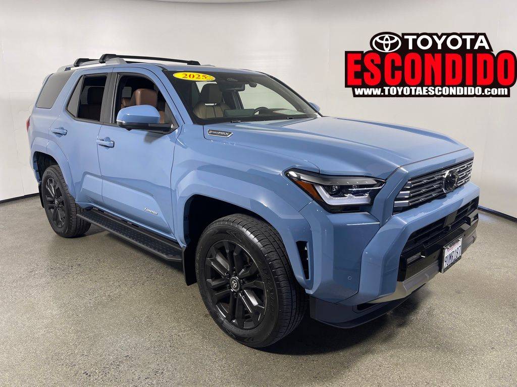 2025 Toyota 4Runner Hybrid Limited — SUV — 3,408 mi — Escondido, CA