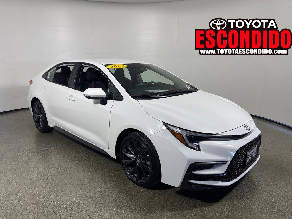 2025 Toyota Corolla SE — Sedan — 4,801 mi — Escondido, CA