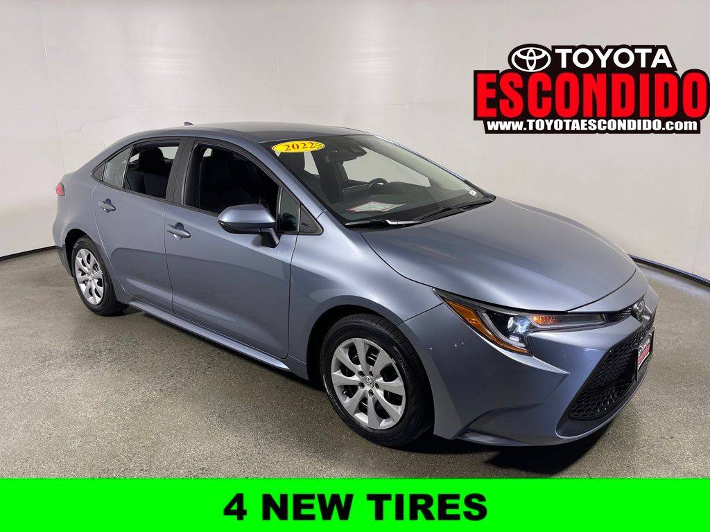 2022 Toyota Corolla LE — Sedan — 69,308 mi — Escondido, CA