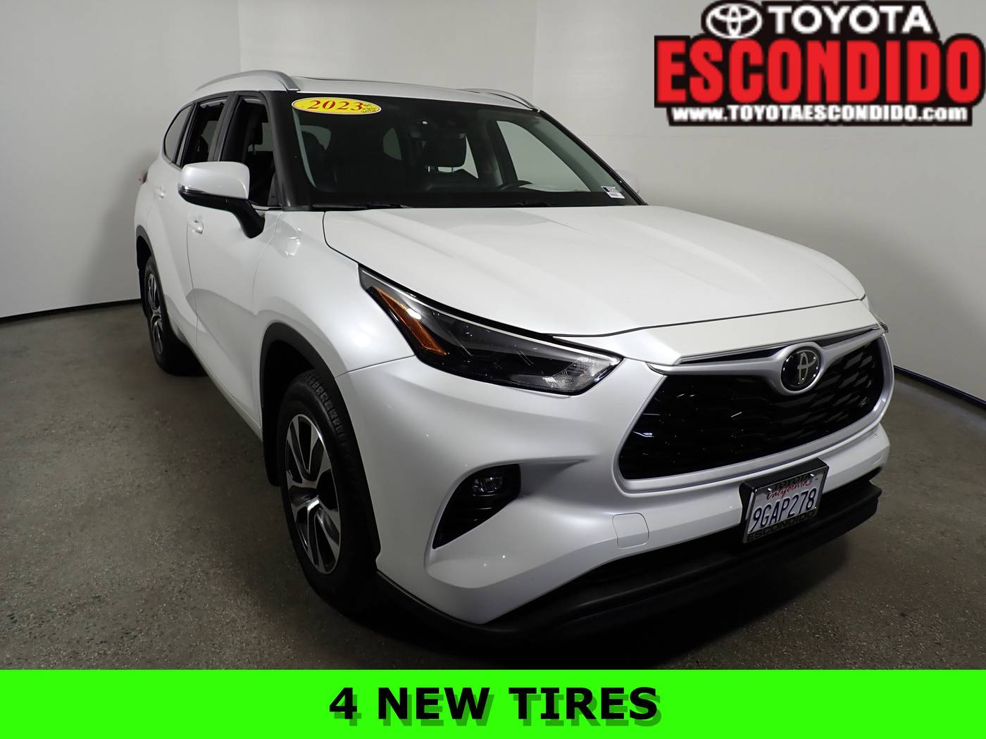 2023 Toyota Highlander XLE — SUV — 30,221 mi — Escondido, CA