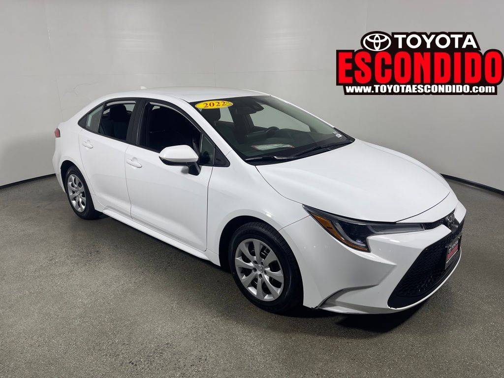 2022 Toyota Corolla LE — Sedan — 71,903 mi — Escondido, CA