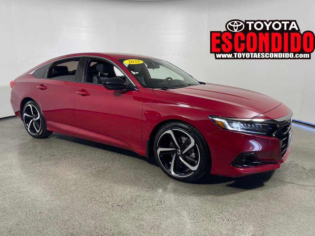 2021 Honda Accord Sport — Sedan — 37,379 mi — Escondido, CA