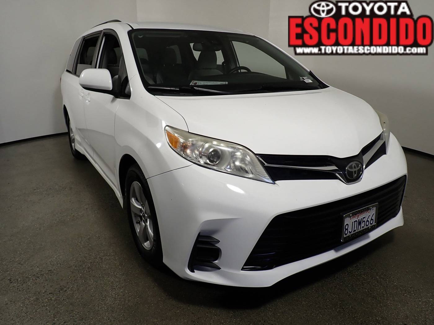 2019 Toyota Sienna LE — Minivan — 83,473 mi — Escondido, CA