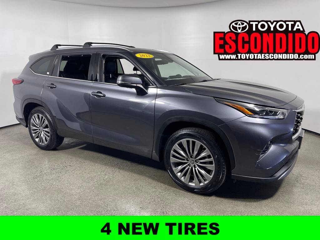 2022 Toyota Highlander Hybrid Platinum — SUV — 27,863 mi — Escondido, CA