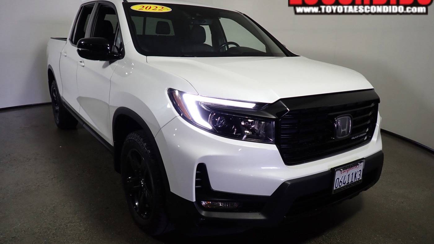 2022 Honda Ridgeline Black Edition — Pickup Truck — 31,366 mi — Escondido, CA
