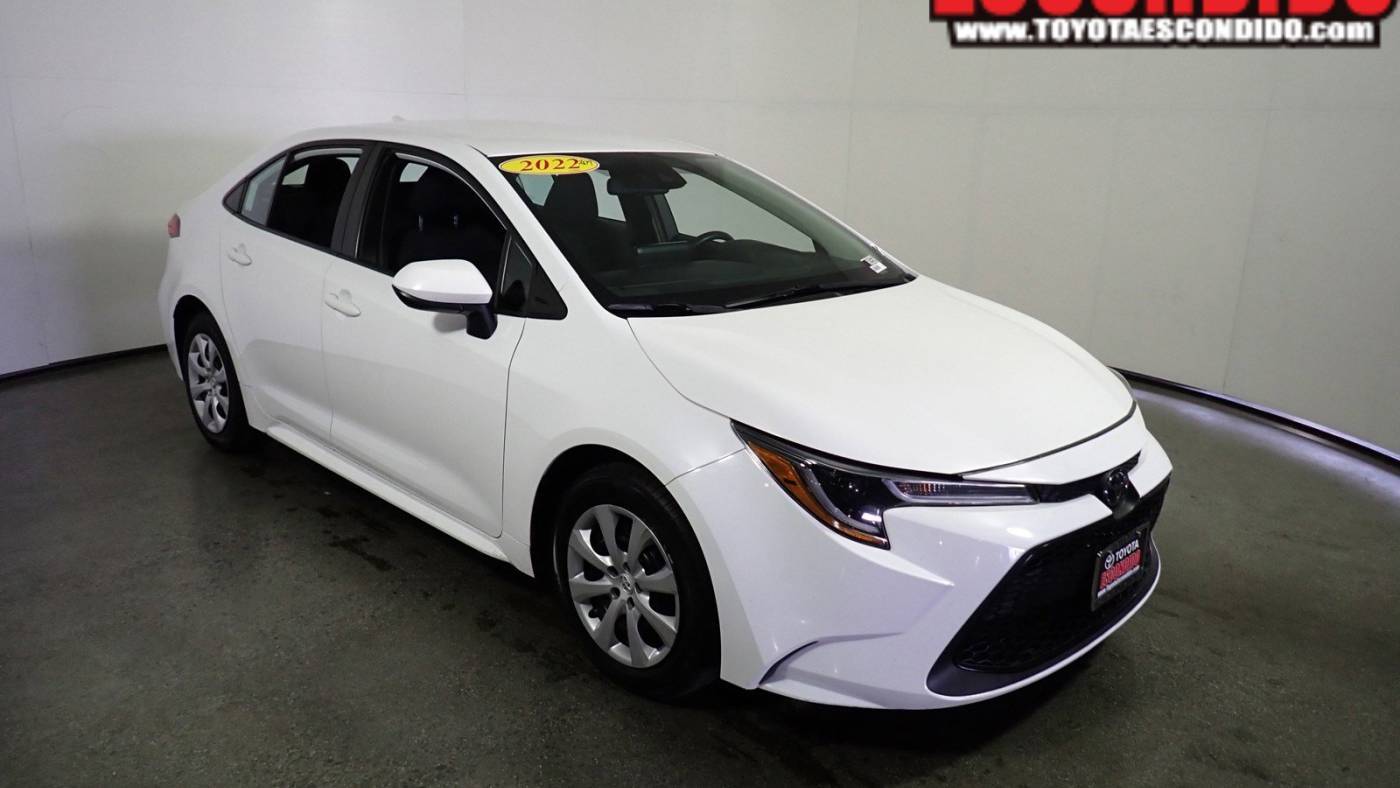2022 Toyota Corolla LE — Sedan — 55,783 mi — Escondido, CA