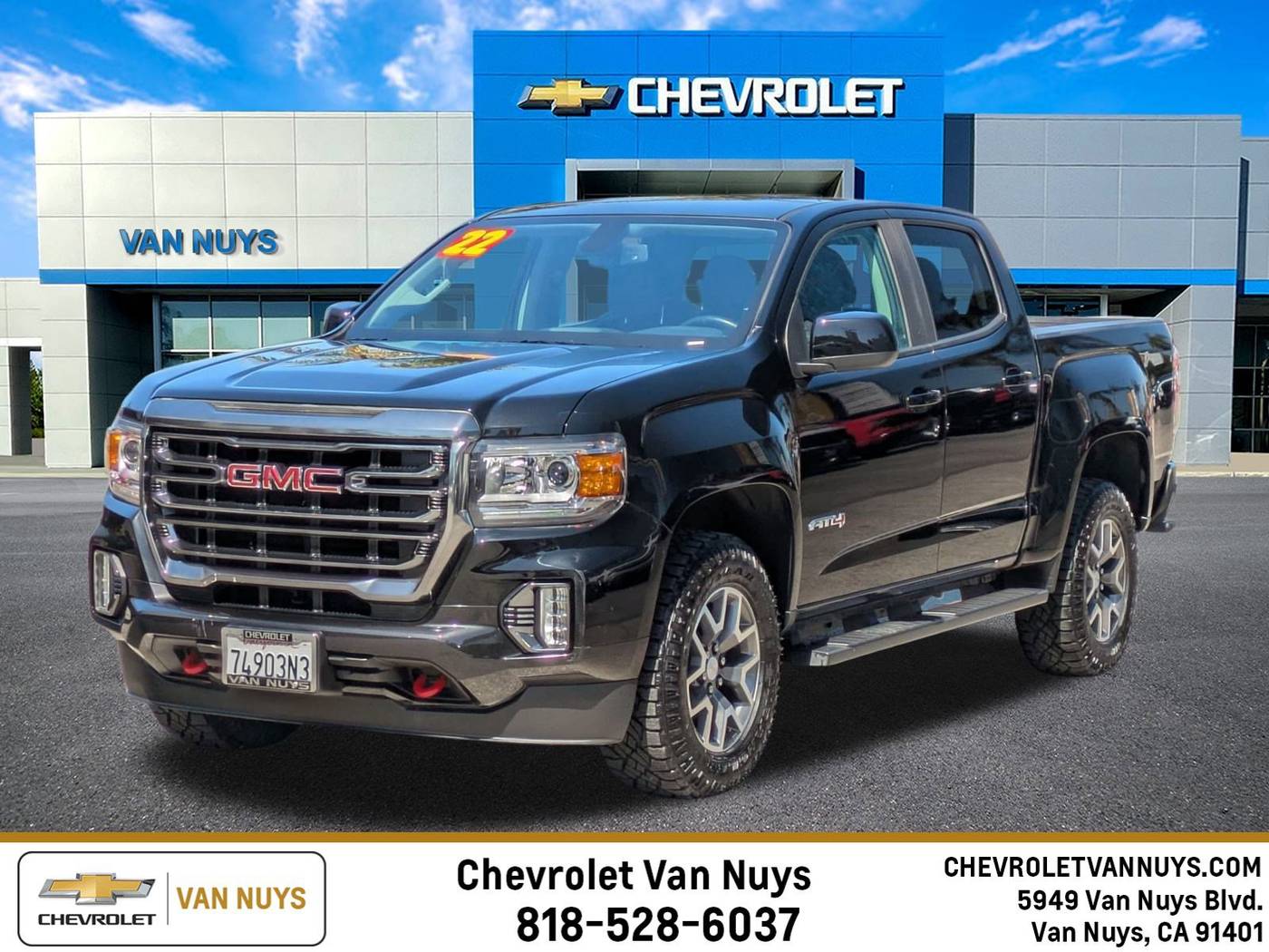 2022 GMC Canyon AT4 — Pickup Truck — 27,973 mi — Van Nuys, CA