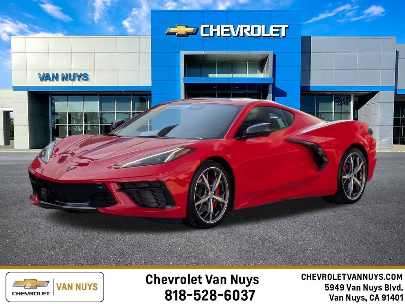2021 Chevrolet Corvette 2LT — Coupe — 1,845 mi — Van Nuys, CA