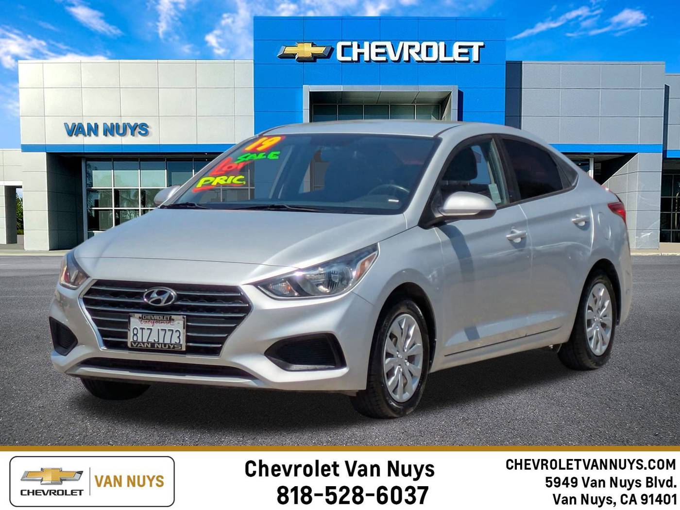 2019 Hyundai Accent SE — Sedan — 57,176 mi — Van Nuys, CA