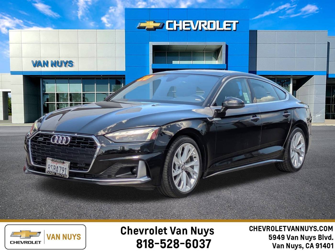 2020 Audi A5 Premium Plus — Hatchback — 75,072 mi — Van Nuys, CA